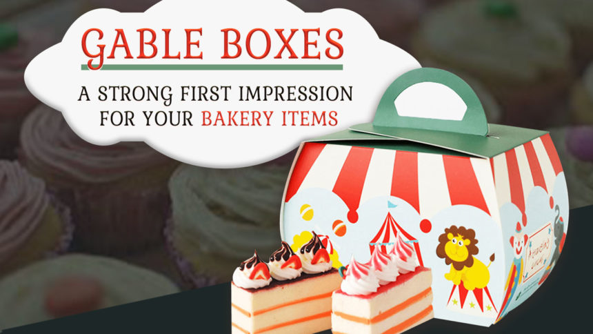 Gable boxes: A Strong First Impression for your bakery items