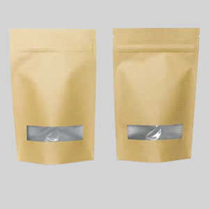 Kraft Paper Zipper Pouch